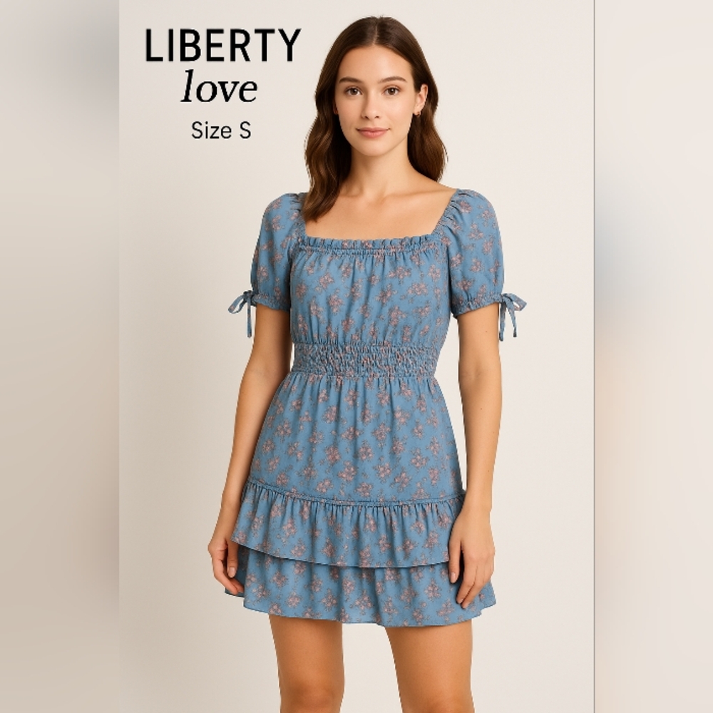 Liberty Love Women's Dress Floral Polyester Size S